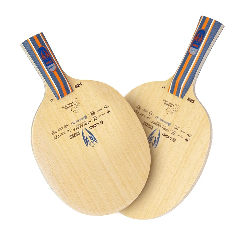 Loki 2024 New Arrival K1 Pingpong Racket Blade 5 Wood 2 Carbon Training Professional Table Tennis Blade