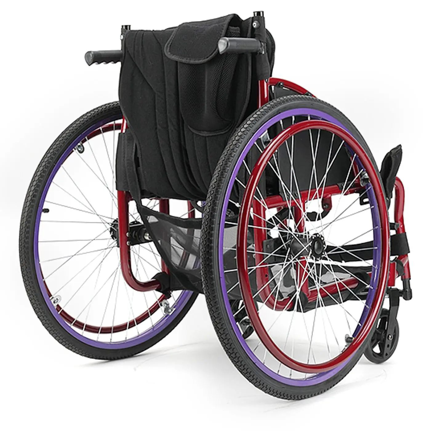 lightweight inflatable sport folding wheelchair for disabled new design aluminum alloy manual wheel chair