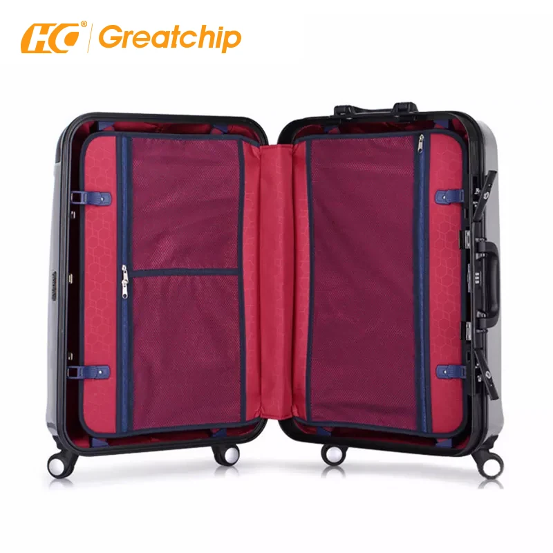 Transformers luggage trolley PC trolley ride on carbon fiber suitcase