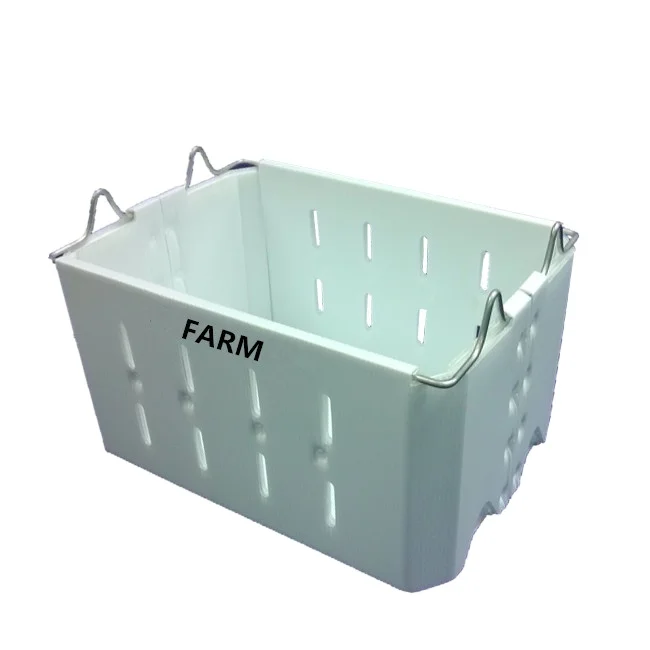 Corrugated plastic storage box for vegetable and fruit