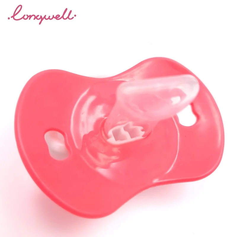 Ningbo Longwell OEM/ODM PP Baby Pacifier BPA Free Safe High Quality Cute Animals Shape Infant Soother Pacifier Teat Food Grade