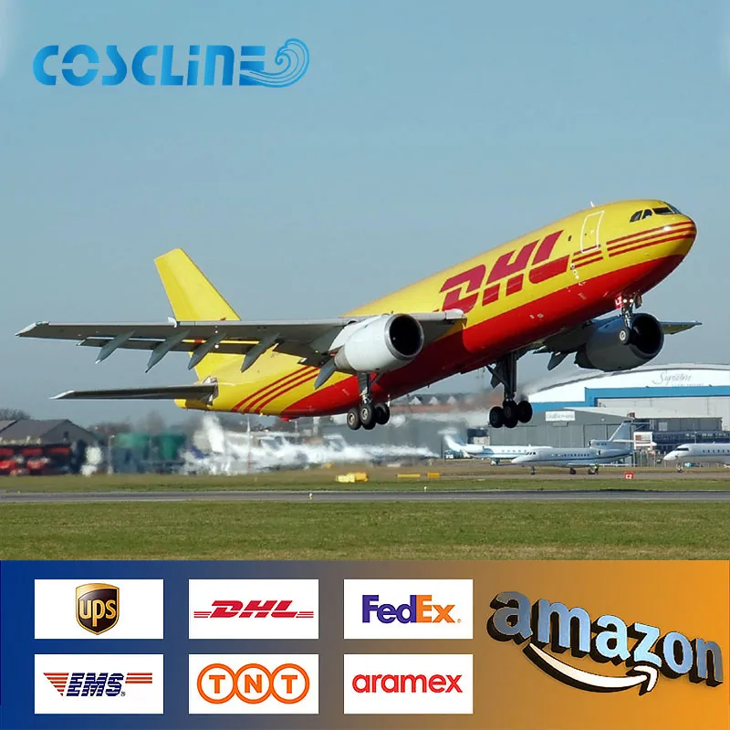 Coscline Top 5 reliable ddp express forwarding air shipping agent dhl air freight rates dropshipping to usa