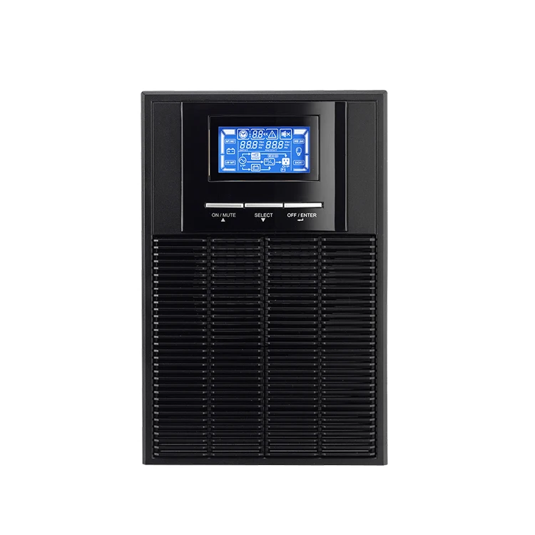Рециркуляции энергии 10KVA 8KW он-лайн с 4 часа Резервного Аккумулятора С немодулированной синусоидальной Ups силового трансформатора 12V