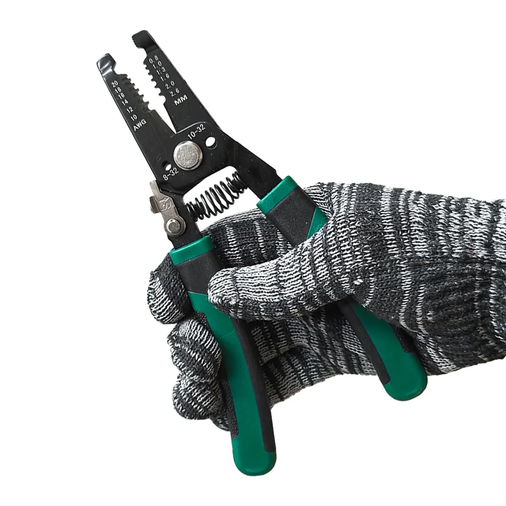 7-дюймовые плоскогубцы для зачистки проводов из нержавеющей стали