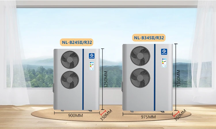 2023 Air Source 8KW  10kw all in one heating pump Water Heater Heat Pump for hot water shower