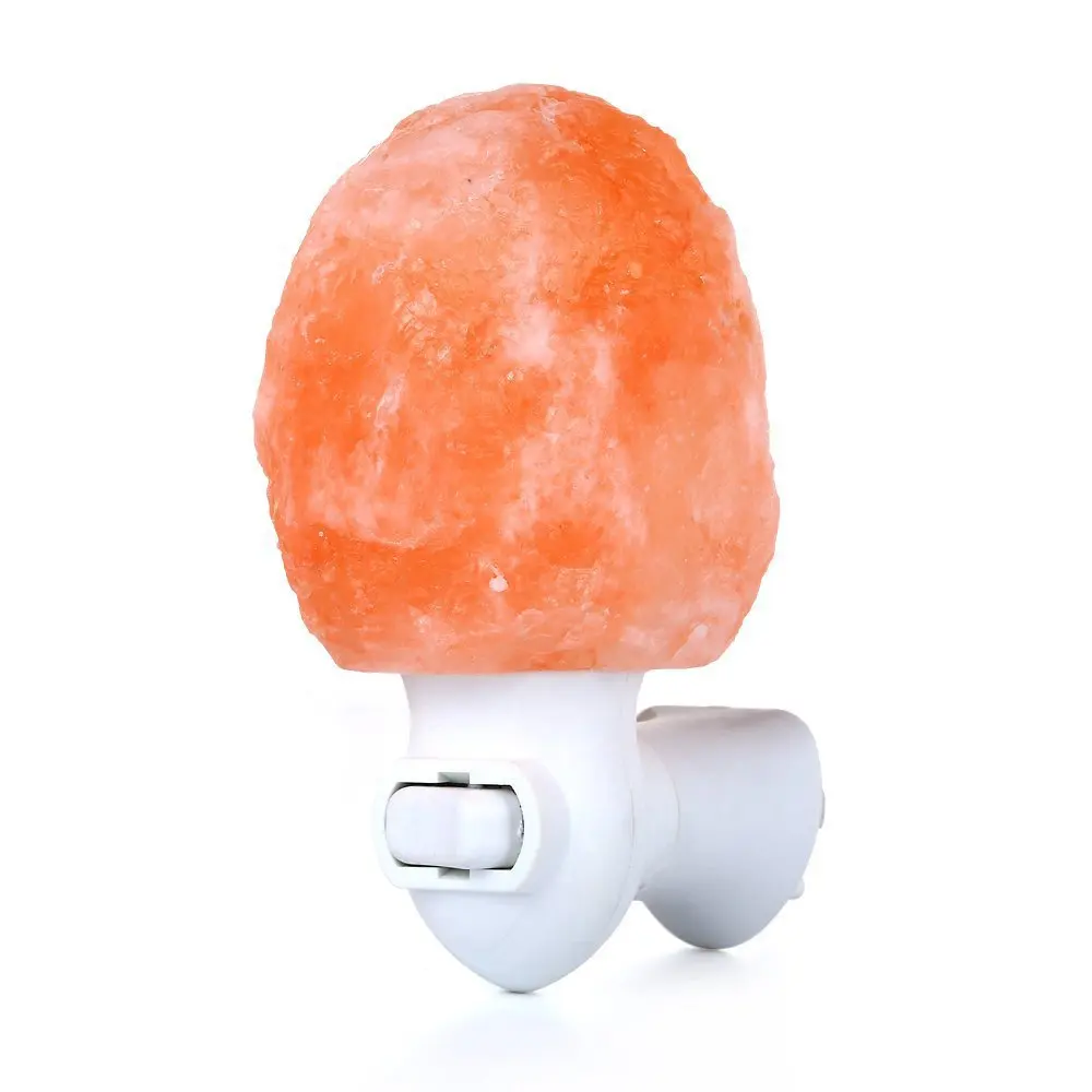 Small Wall crystal Salt lamp bedside lamp light natural warm home decorative ornaments