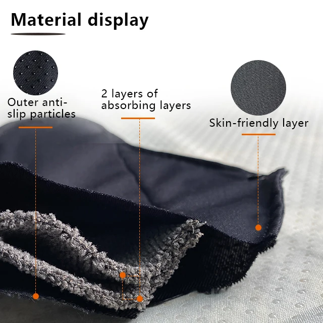 Non-slip Reusable Sanitary Pads Factory Eco Friendly Super Absorbent Breathable Bamboo Charcoal Cloth Offered Regular 100pcs