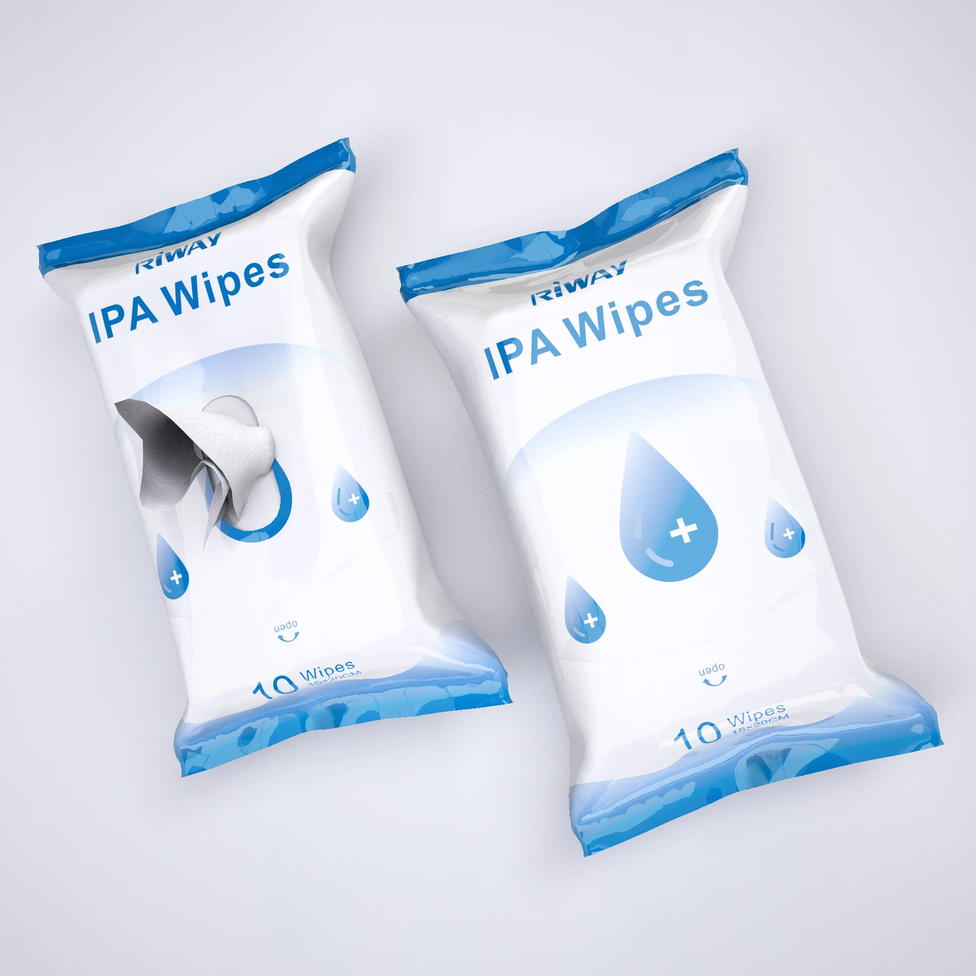 70% Isopropyl Alcohol Wipes Disposable Non-woven Wipes Disinfecting Antibacterial Wipes