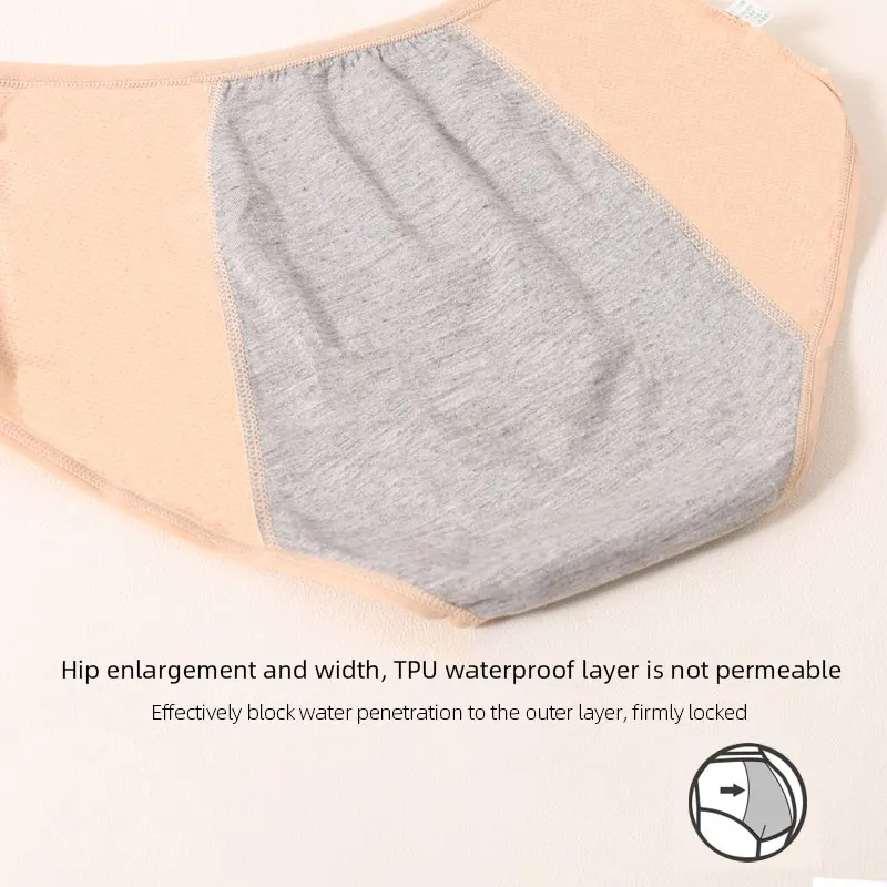 Organic Wholesale Custom Absorbent Leak Proof Underwear Menstrual girls Leakproof Period Panties for women