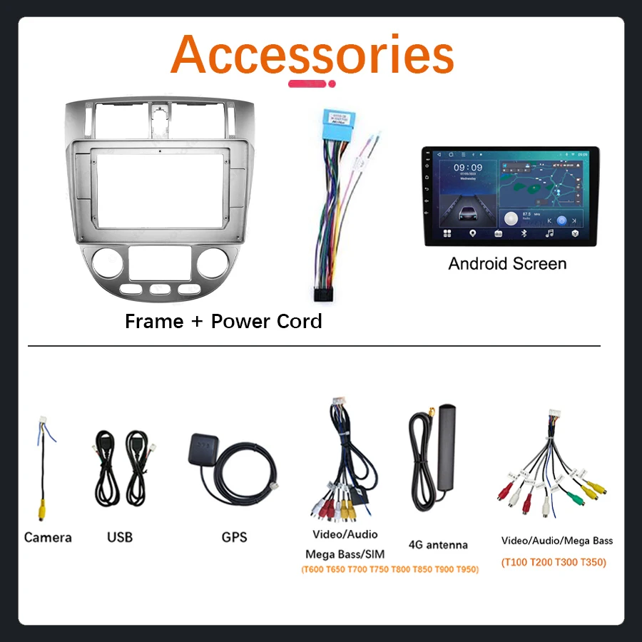 LT LUNTUO Android 13 8core 8+128g Navigation For Buick Opel Excelle 2004-2007 Chevrolet Lachetti Lacetti Gps Bt Dsp Rds Car Gps