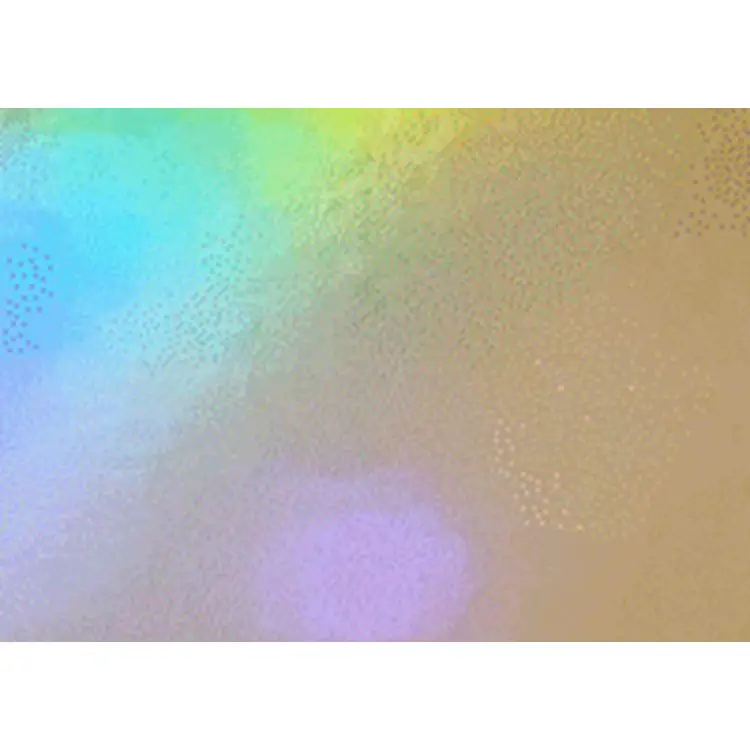 Hot Selling Low Price Holographic Rainbow Laser Hot Stamping Plastic PVC Holographic Foil Roll