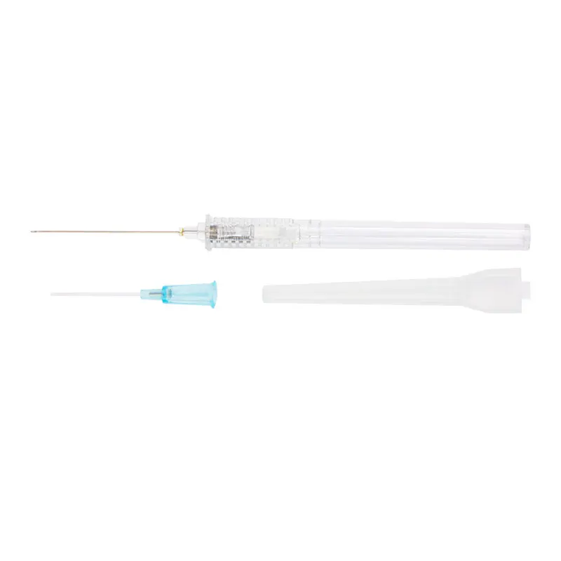 Medical Arterial cannula TPU indwelling needle for blood determination ICU Arterial Indwelling Needle cannula