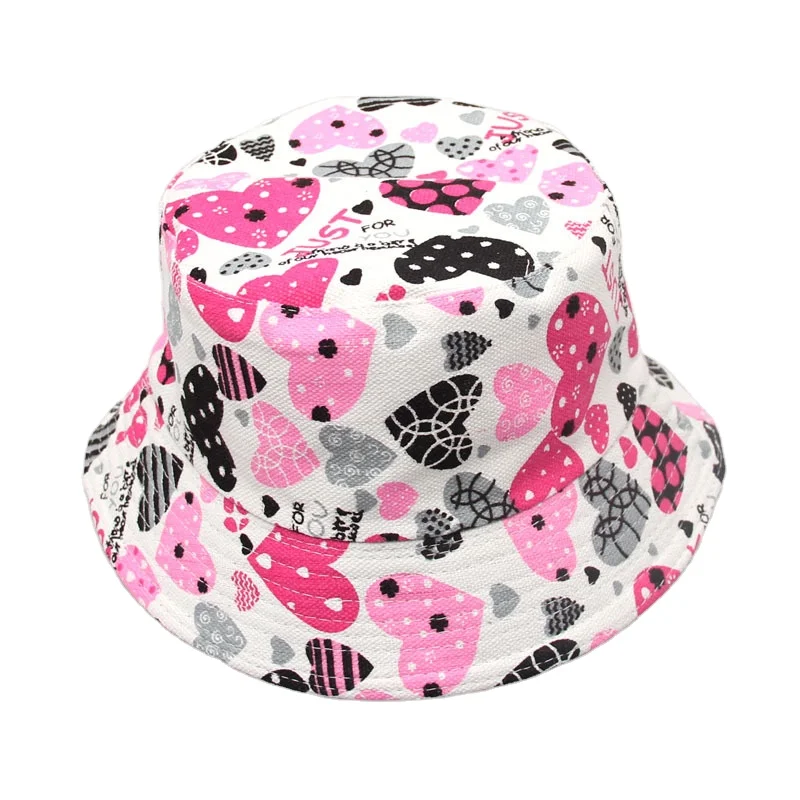 Осенняя уличная детская шляпа от солнца, модная Симпатичная хлопковая Панама с принтом рыбака