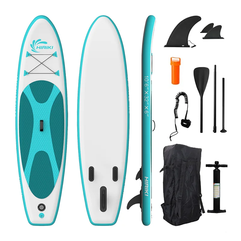 Wholesale drop stitch new design inflatable isup stand up paddle board