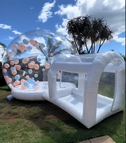 Part Bubble Bounce House High Quality Inflatable Bubble Dome Tent