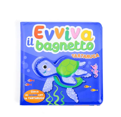 Funny Magical hot sell waterproof water colour changing baby Bath book