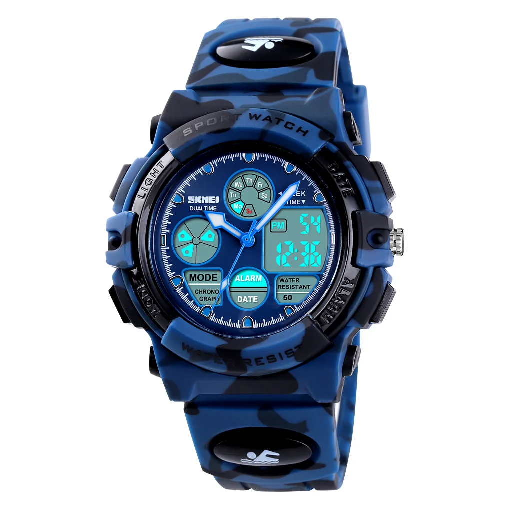 1163 kids watch  50m waterproof accept OEM cheap kids digital watches