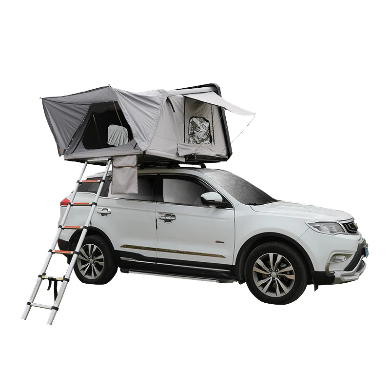 Factory Wholesale 5 Person Truck Aluminium Car  With Annex Roof Top Tent Camper Car Auto Roof Tent Rooftop Tents For Camping