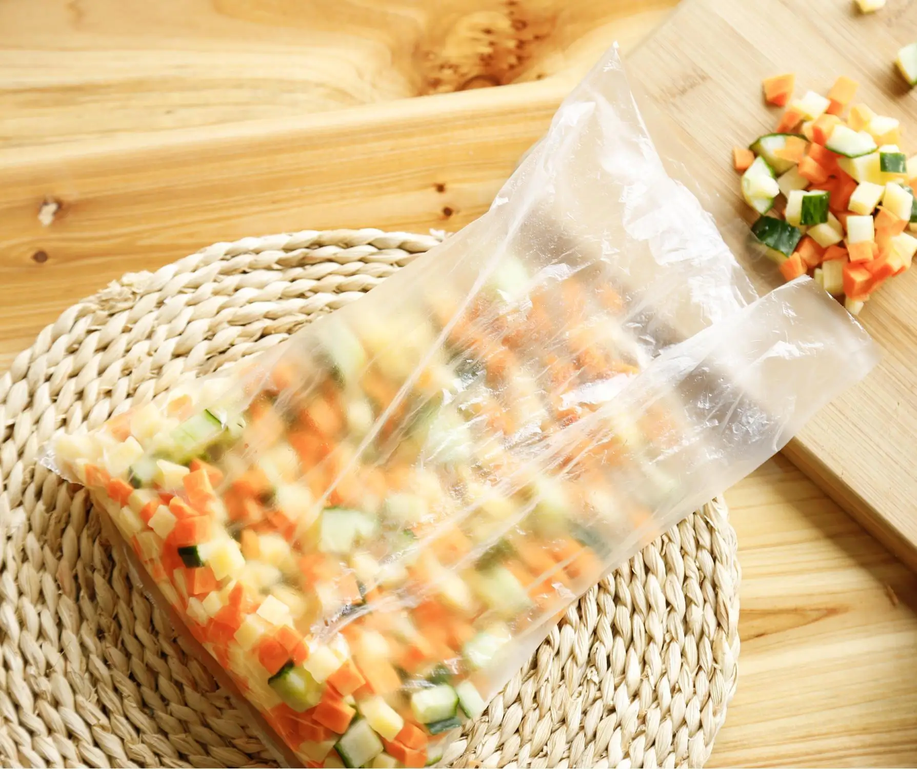 Пакеты для хранения продуктов пластиковый пакет производства прозрачный питания фруктов овощей холодильника
