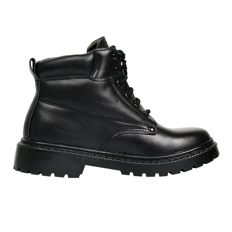 Wholesale Black Warm Martin Boots Safety Waterproof Outdoor Boots Comfortable Snow Boots