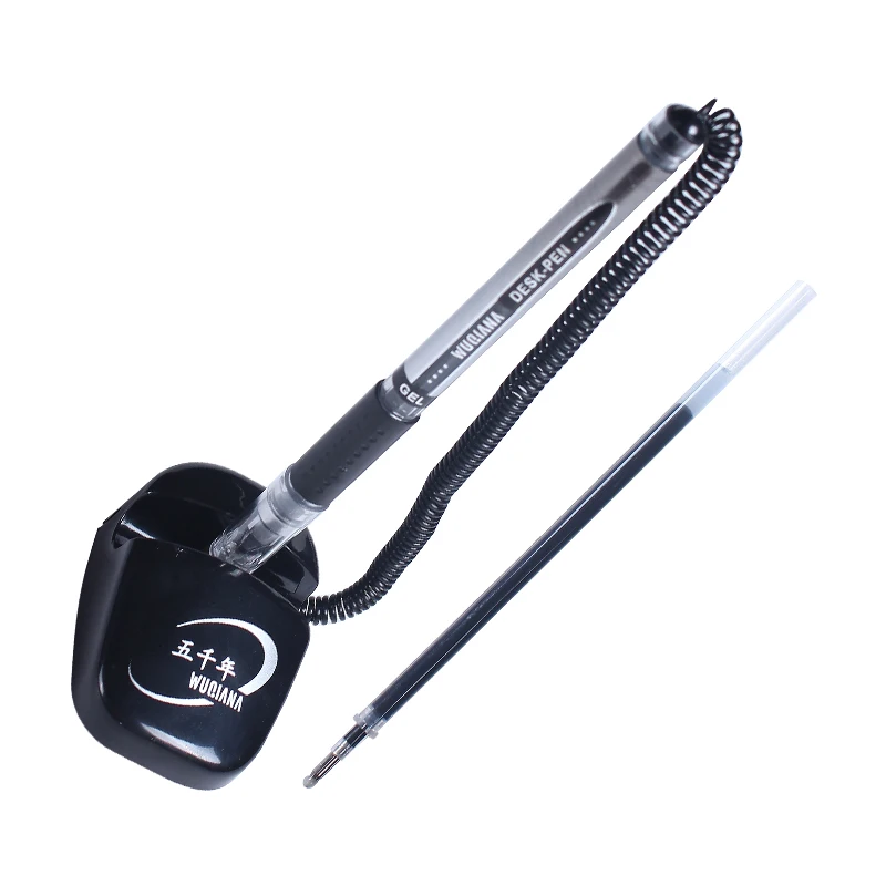 factory price desk pen plastic material cheap desk pen table pen for school and office