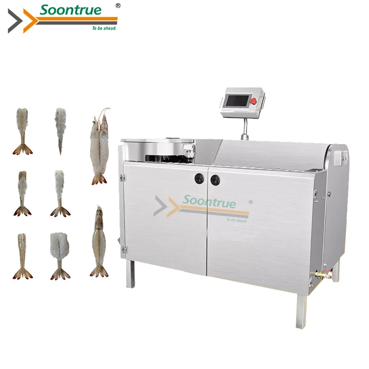 semi-auto shrimp cleaning and peeling machine prawn devenier machine