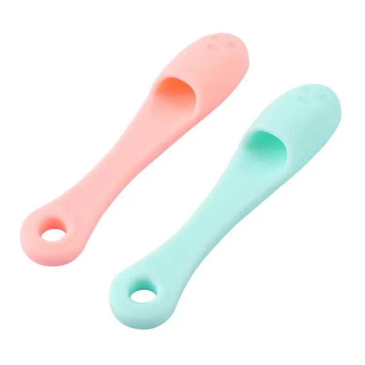 New Product Nasal Remover Exfoliating Blackhead Silicone Nose Cleaning Brush Lip Scrubber