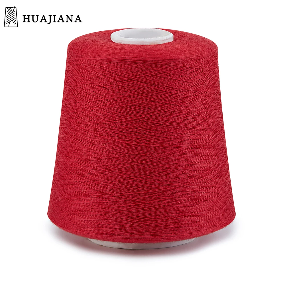 Высококачественная камвольная 100% кашемировая вязальная пряжа HUAJIANA