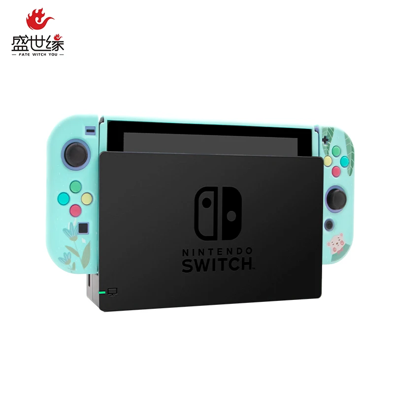 Чехол для Nintendo Switch NS Joy-Con цветной защитный Внешний чехол из поликарбоната съемный Ультратонкий консоли