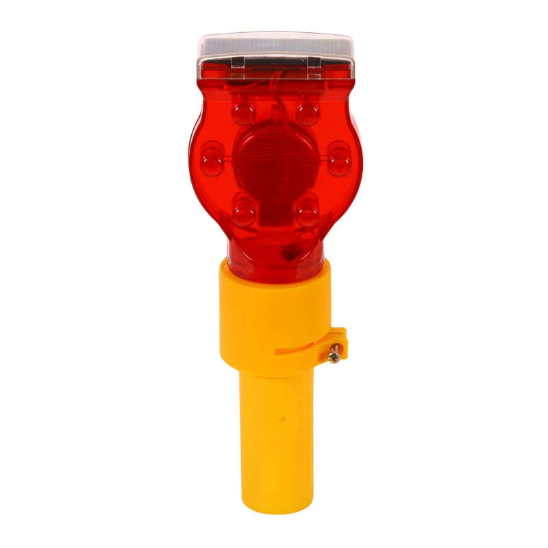 Solar warning light solor powered