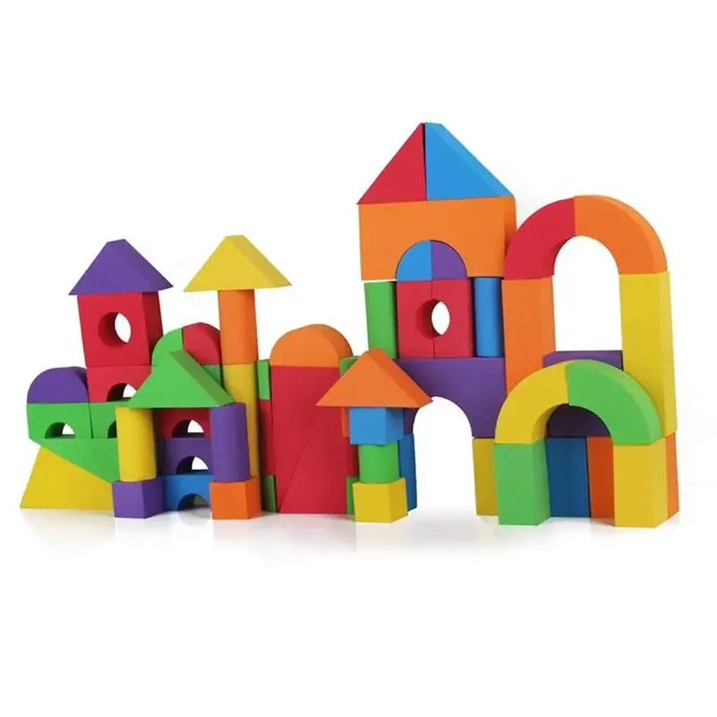Hot Selling Best EVA Foam Baby Building Blocks Preschool Construction Toys Kids Indoor Play Equipment