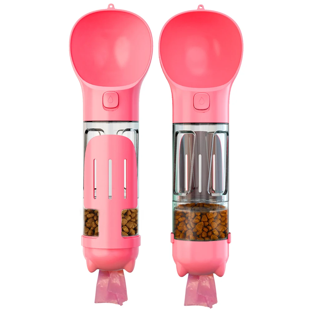 
Manufacturer Multicolor Dog Food Dispenser Stocked Plastic Travel Dog water dispenser 
