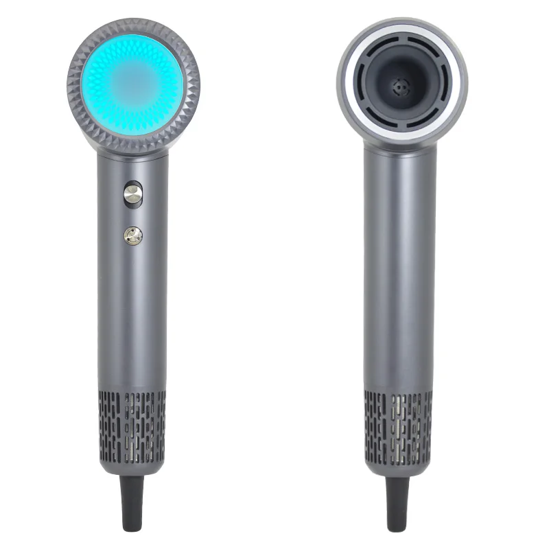 Professional LED Temperature Display Household Hand Blow Dryers Portable Negative Ion Hair Dryer With Diffuser