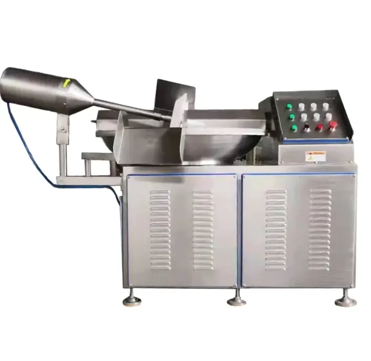 Easy Operation Home Use Meat Paste Grinder Colloid Mill Stainless Steel Chopper Mixer for Sale Bowl Cutter