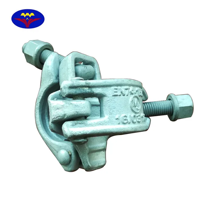 European Standard Scaffolding Double Coupler/Clamp with Right Angle/Fixed Coupler for Layher Germany