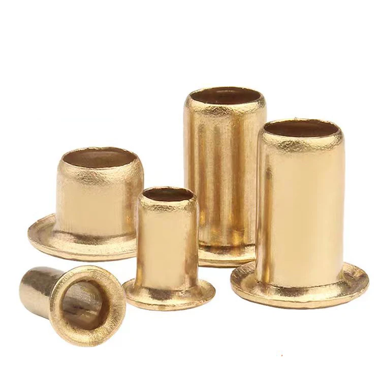 Китайский производитель, латунные заклепки для куриных глаз, полые заклепки, медные заклепки для pcb M1.3 M1.5 M1.7 M2 M2.3 M3 M3.5 M4