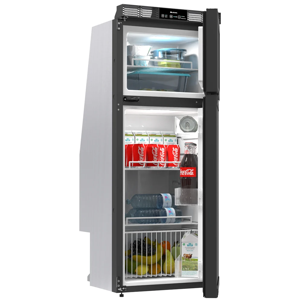 DC 12V Compressor Boat Marine Fridge RV Camper caravan Refrigerator with Fridge Freezer