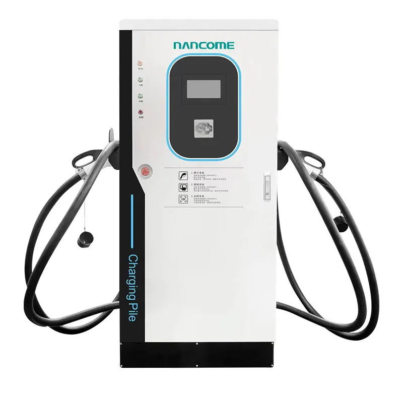 floor-mounted extra high power CCS level3 120KW Fast DC EV Charger split cabinet rapid electric vehicle charging station