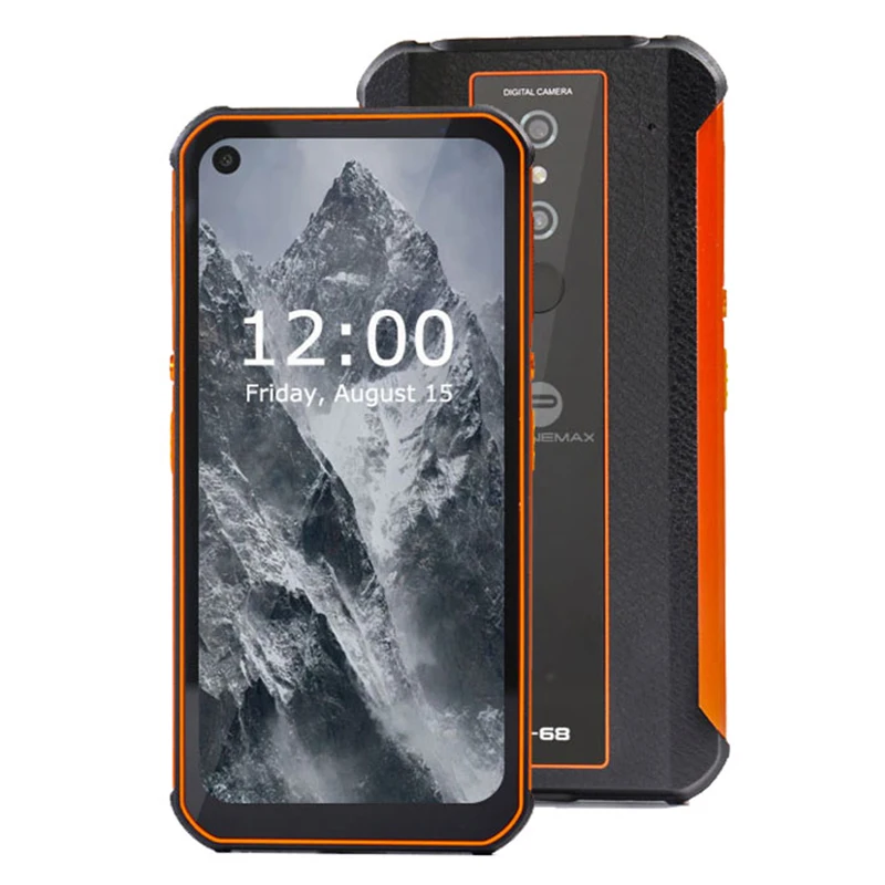 2022 New Unlocked rugged phones and water proof phones with Dual SIM Card IP68 Original Unlock Android10 4GB +128GB 8+21MP