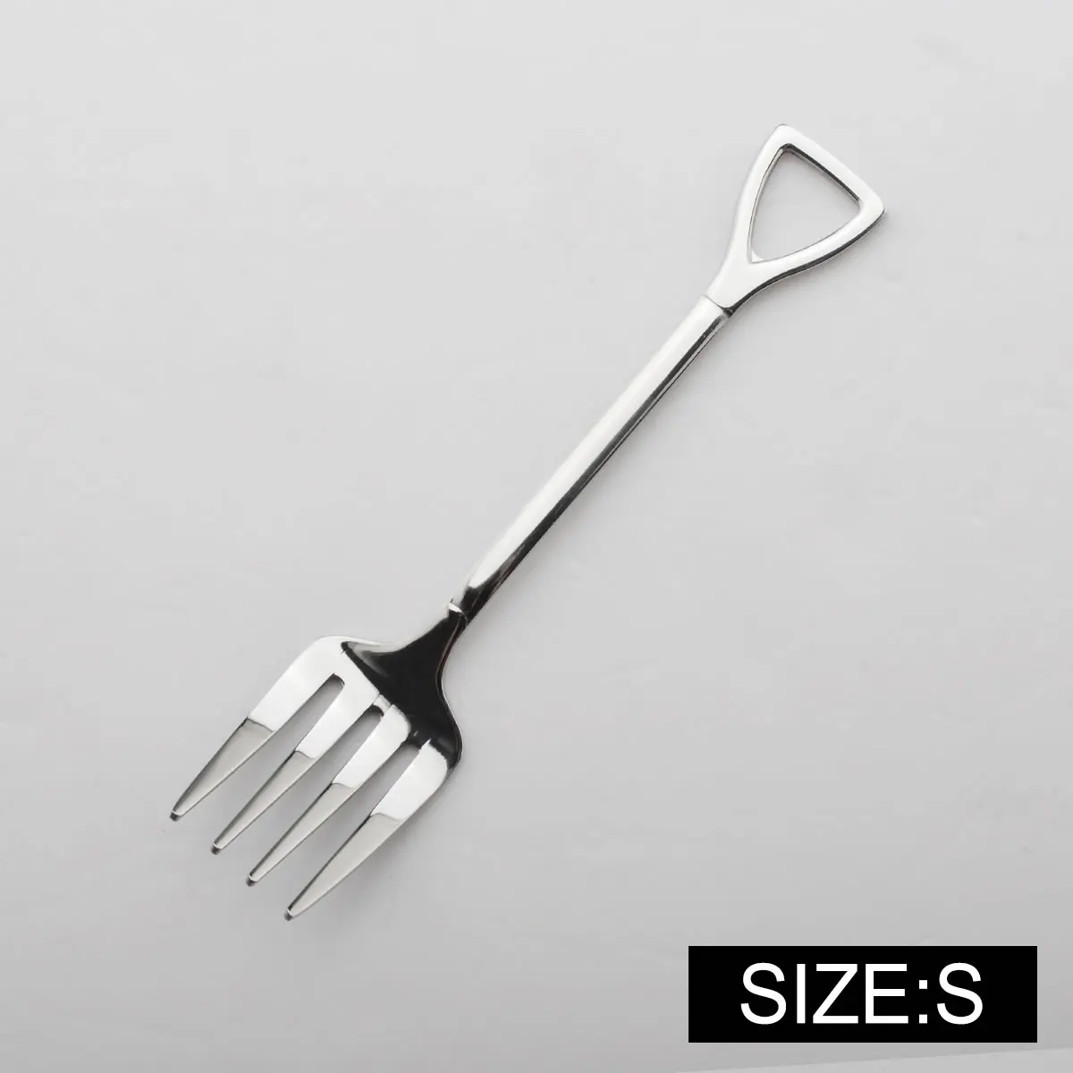 Yijia Factory Wholesale Stainless Steel Small Tableware Fork Spoon Set Mirror Polish Creative