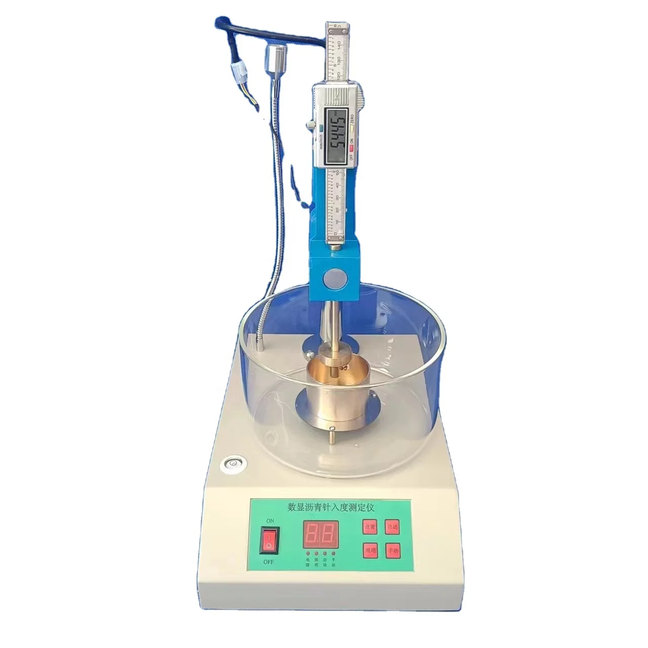 ASTM Standard Laboratory Bitumen Softening Point Tester asphalt Ring Ball Test Machine