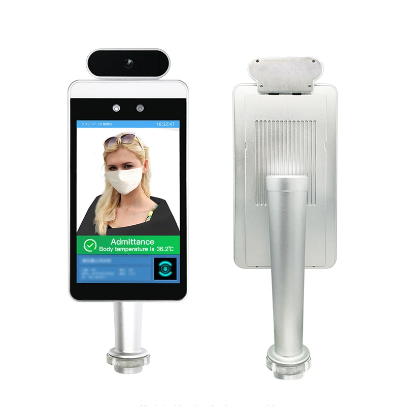 3d Camera Facial Ai Attendance temperature instrument Digital Body Temperature Measuring Face Recognition