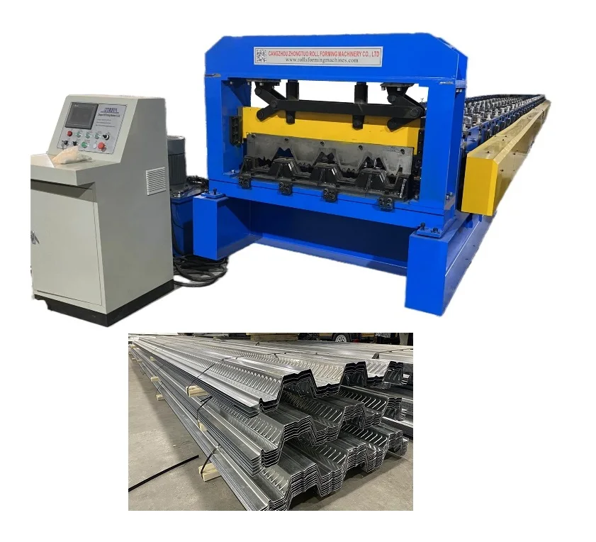 ZHONGTUO America USA 3'*36' 36 inch Composite Floor deck rolling forming machine for Type A B F N
