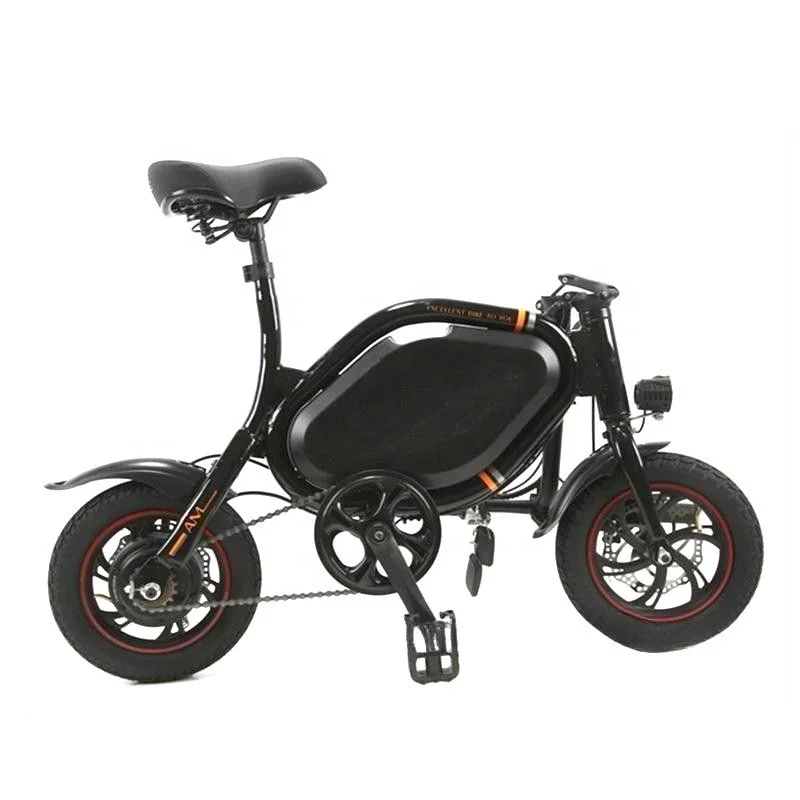 Mini Assistance Ultra Lightweight Scooter 350W 48V 12 Inch Bicycle Lithium Battery LCD Display Rear Hub Motor Aluminum Alloy