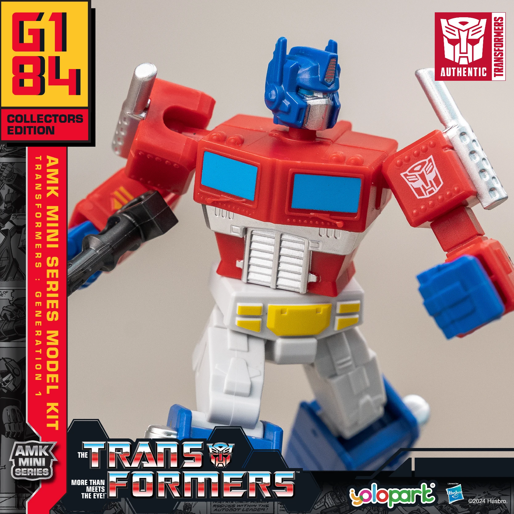 AMK Mini -Optimus Prime Model Kits Transformer Toy