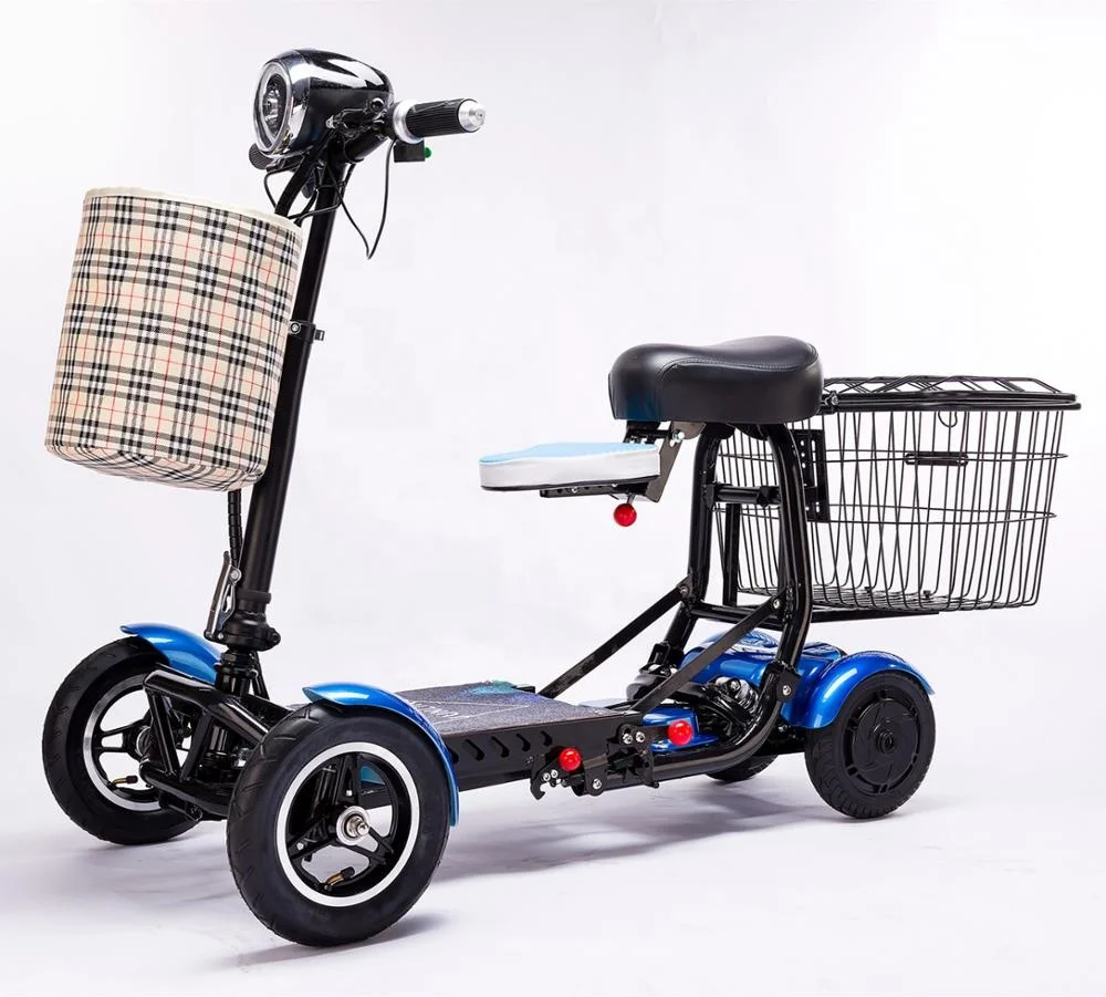 
4 wheel mobility scooter foldable for adult/cabin mobility scooter 