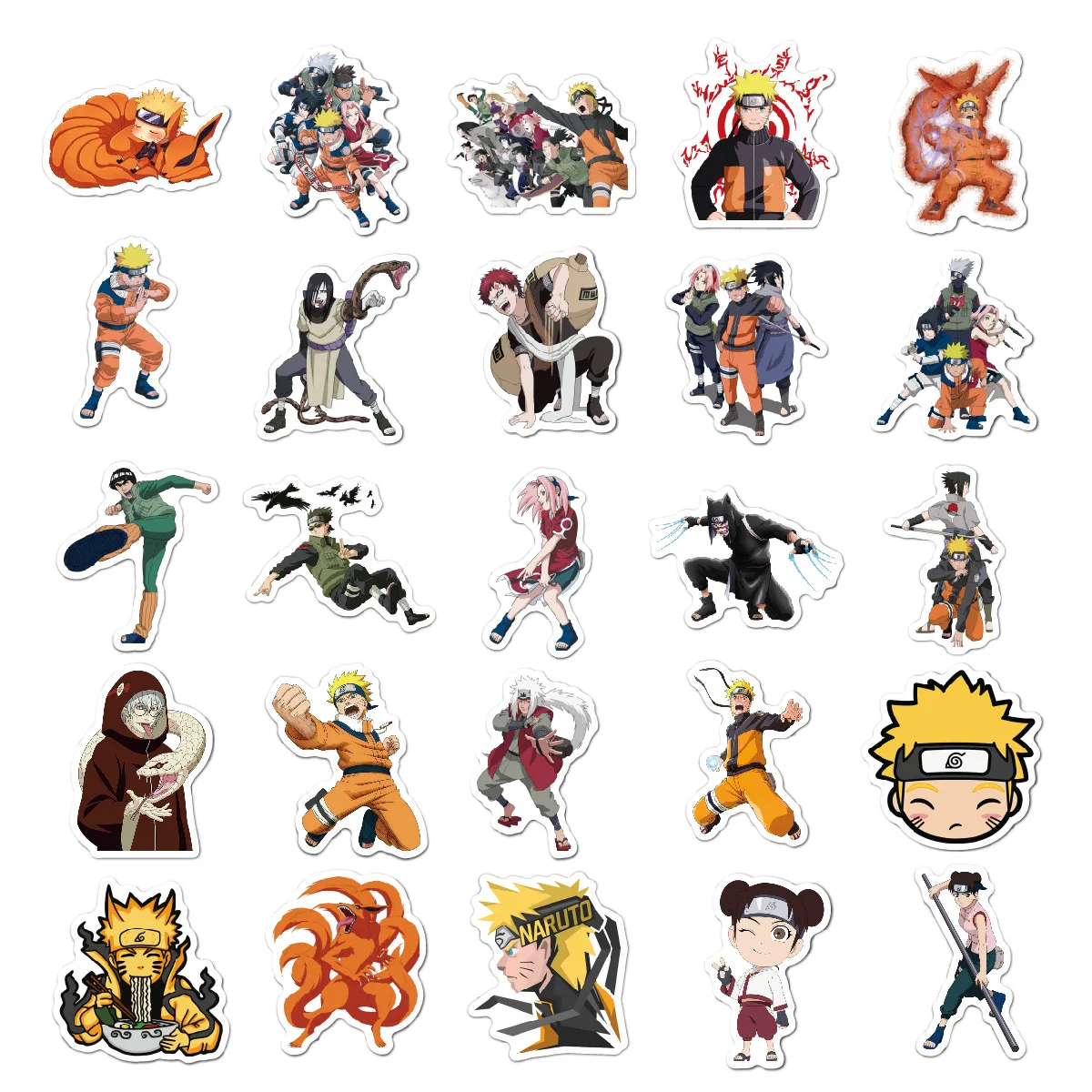 High quality famous Japanese anime character sticker waterproof eco-friendly sticker