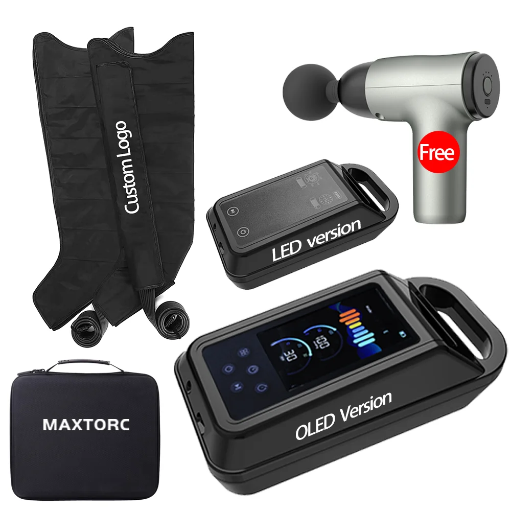 Rechargeable cordless recovery battery boot pant compression boots air massage pressotherapy