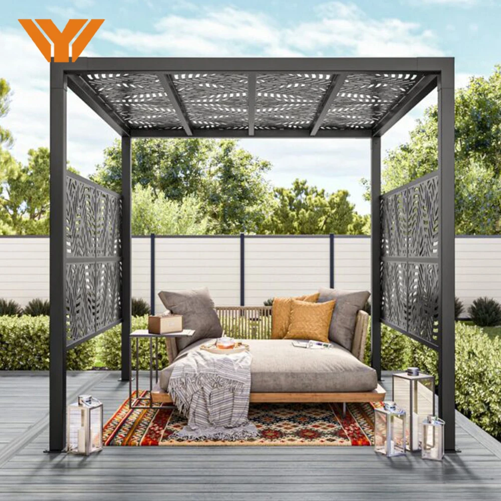 Decorative Aluminum Private Garden Fence Yard Fence