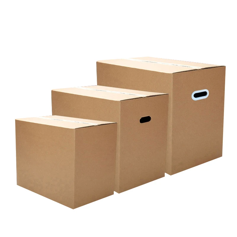 ZY Paper Mailing Packing Shipping Box Corrugated Carton shipping Mailer Box Small Business Kraft book Medium Brown Package boxes